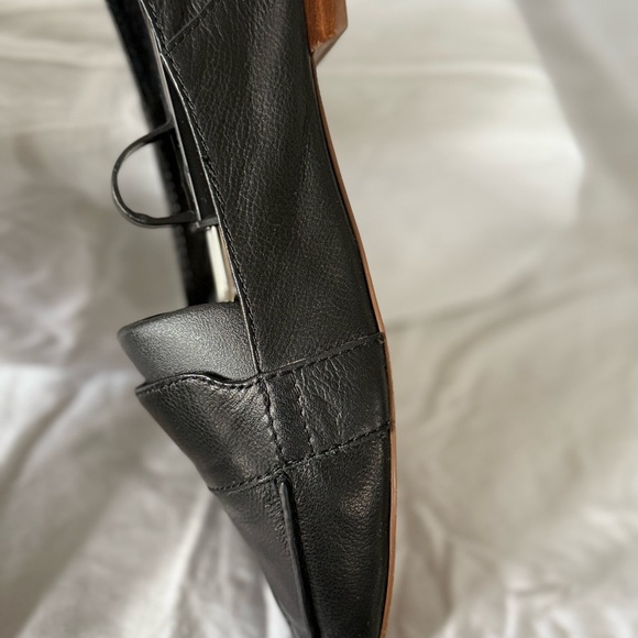 Vince Camuto loafer black leather - Picture 6 of 8